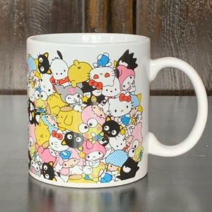 Hello Kitty & Friends 20oz Ceramic Mug - Chococat My Melody Kuromi Keroppi Etc.